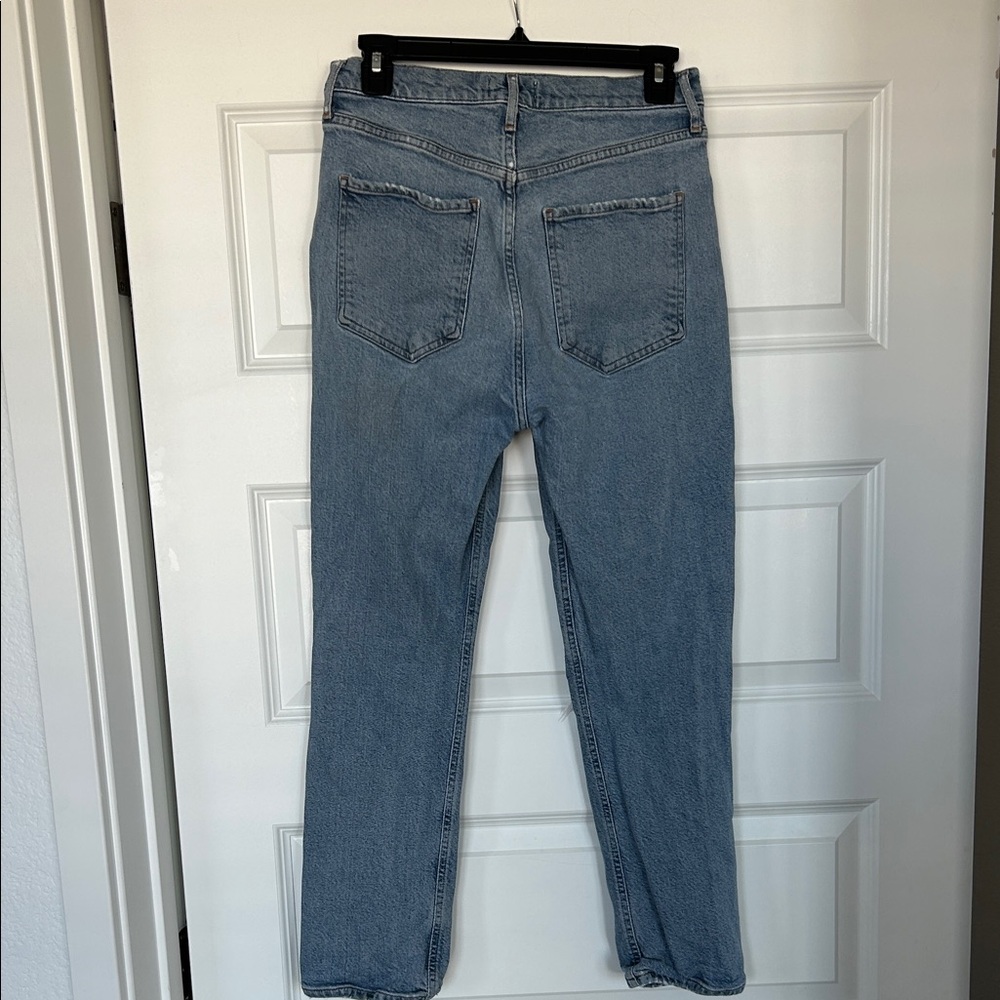 Agolde Light Blue Denim Jeans - Picture 5 of 5